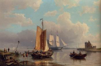 Seascape, boats, ships and warships. 126